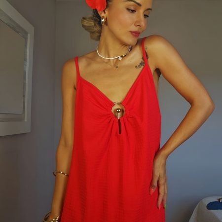 Vestido aplique
