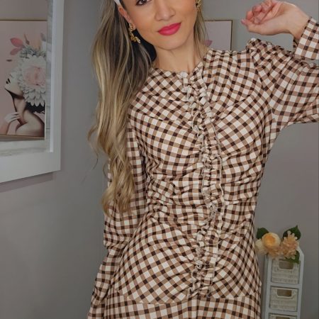 Vestido Adèle cuadros