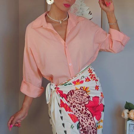 Falda pareo leopardo